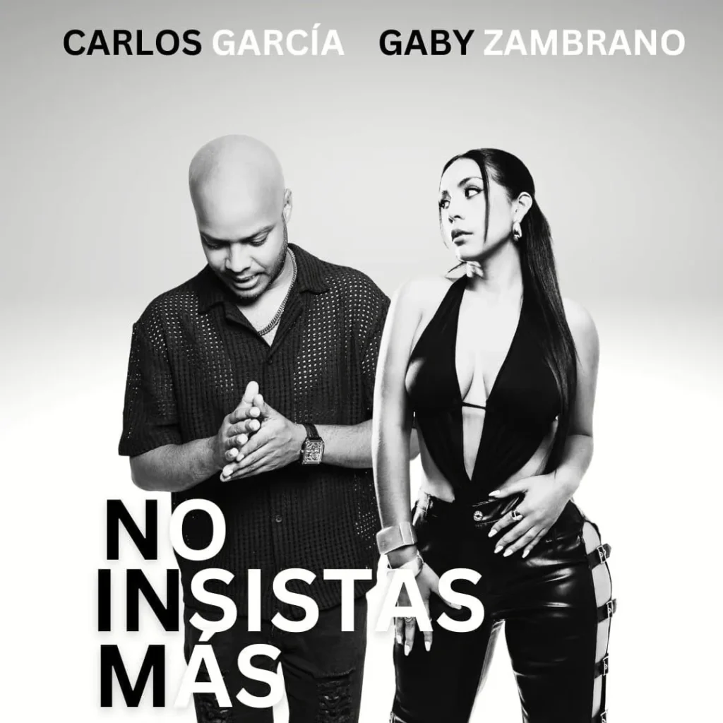 Carlos García y Gaby Zambrano rompen fronteras con ‘No insistas más’: Salsa de peso entre Puerto Rico y Perú